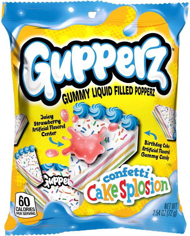 Gupperz Confetti Cakesplosion 2.54oz (6 Bags)